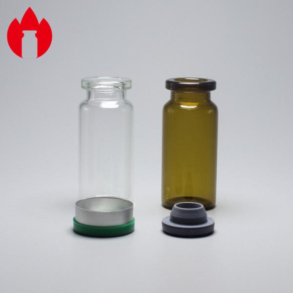 10ml Transparent or Amber Medicinal Used Borosilicate Glass Tube Vial