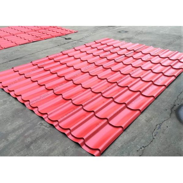 PLC PPGI  Metal Roofing Machine 50mm Ibr Roofing Sheet Making Machine