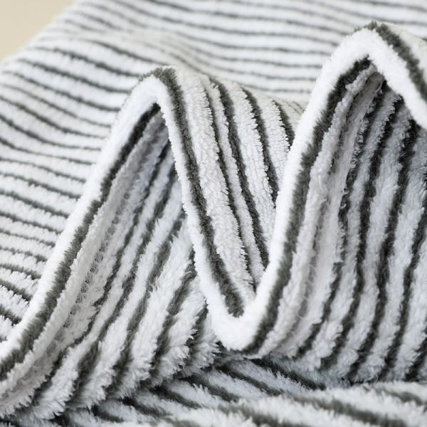 Мягкая и утолщенная сухая шапка для волос для детей Простая ткань Быстро поглощающая экологически чистый