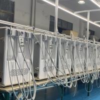 Unité dentaire mobile portable avec compresseur d'air de 550W