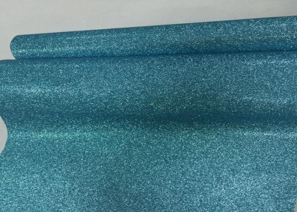 Glitter Fabric Ocean Blue Sparkle Wallpaper For Wallpaper Wall Covering