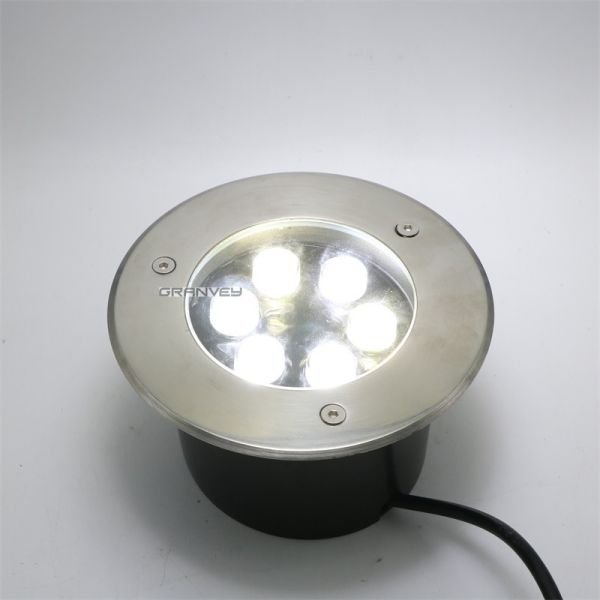 Garden Path Underground Led Spotlight , Stainless Steel 6w Led Ground Lights