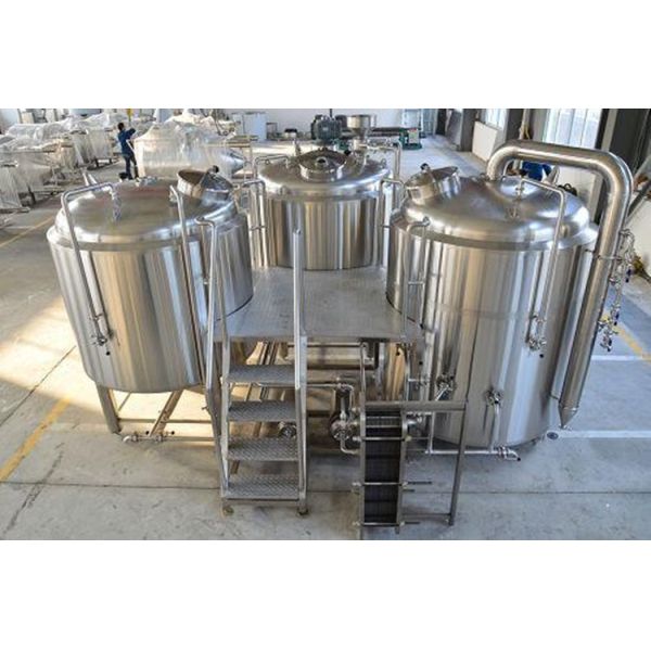 Siemens PLC Control 1000L SUS304 Beer Brewing Equipment