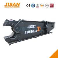 Excavator Metal Shears 360 Degree Rotation 800T Cutting Force Speed Valve Wear Resistant Steel Maximum Efficiency