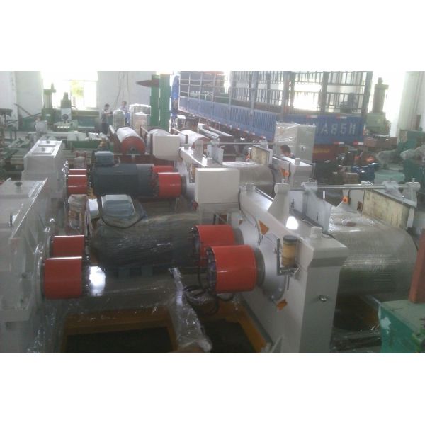 Tire Recycling Machine 75KW Waste Rubber Crushing Mill for Rubber Powder Grinding
