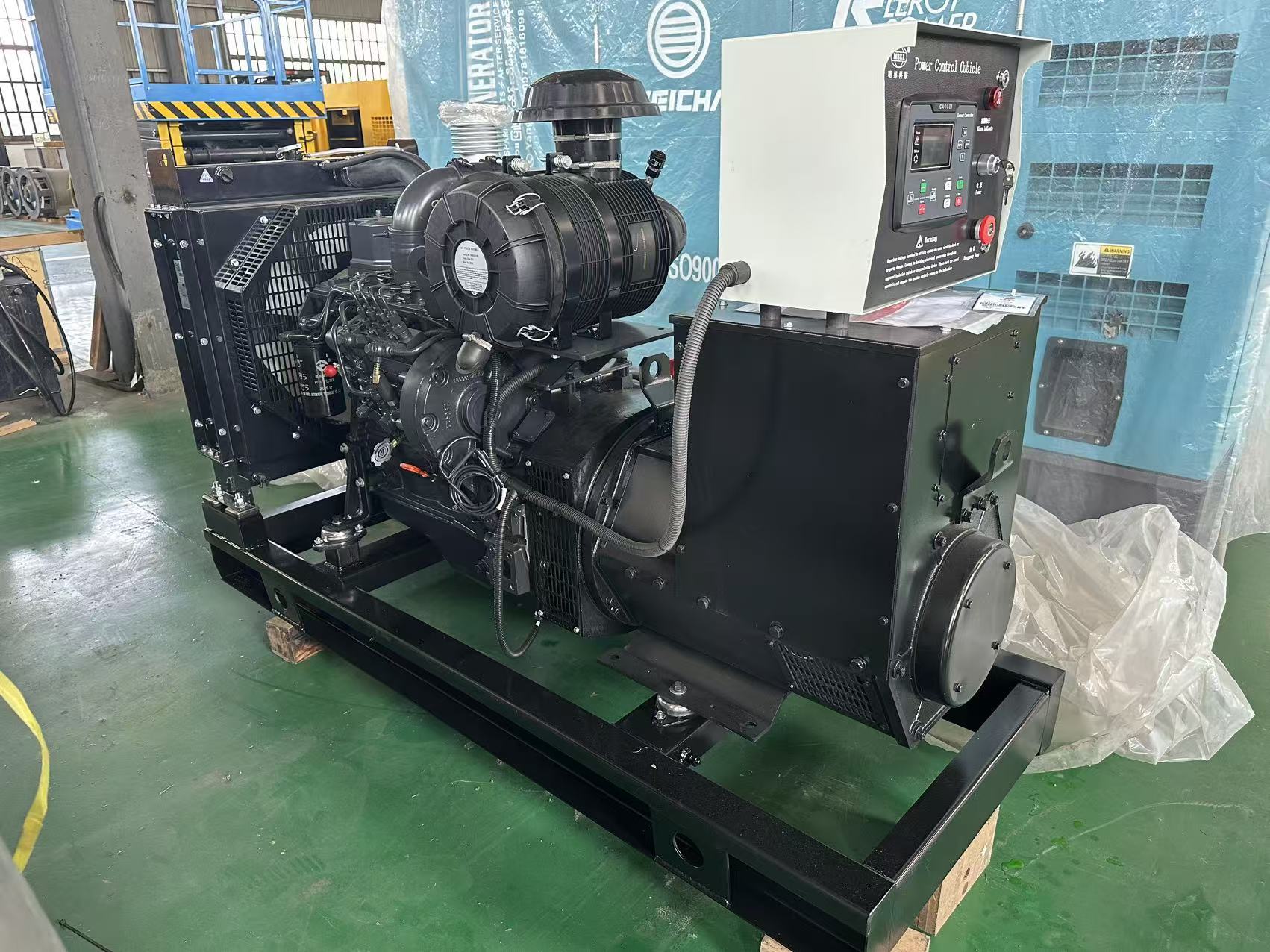 60KW Open type Diesel Generator Set With SDEC Engine | Stable Performance For