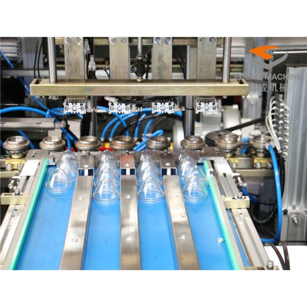 4 cavities cosmetic making pet plastic cream jar bottle blow molding machine