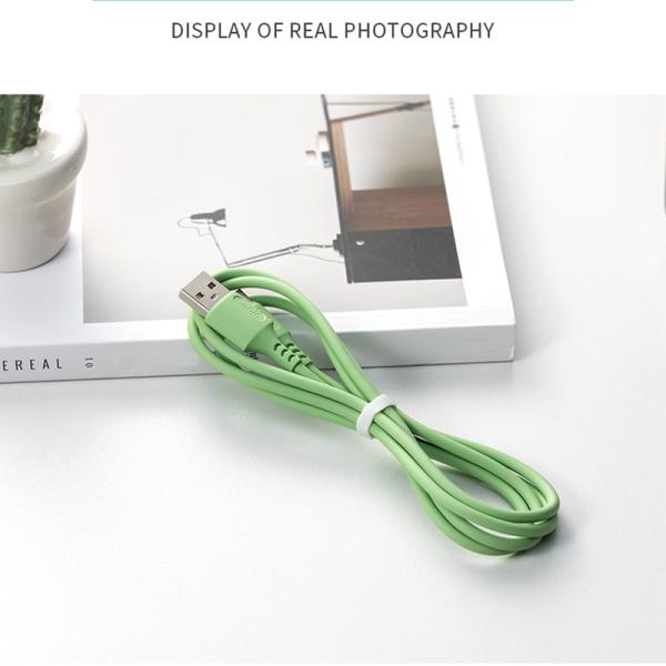 Liquid silicone Fast Charging Cord USB Type C 5A Data Cable For Android