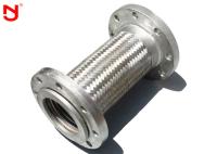 A mangueira trançada metal da flange, trançou Flex Connectors Non Vibration Noise SS 304
