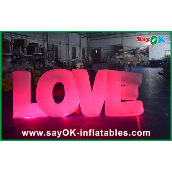 Popular Valentine Inflatable Lighting Decoration Engagement Event