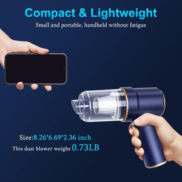4000mAh Portable Mini Vacuum Cleaner Rechargeable Vacuum Cleaner For Car