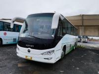 O treinador elétrico usado Foton BJ6116 usou o ônibus 49 Seater de Bus New Energy do treinador