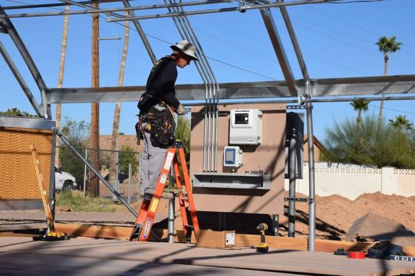 Saw Tooth Greenhouse 4 Seasons Green House With Heating System