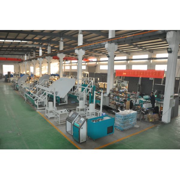 Fully Automated Bar Bending Machine , Aluminum Bending Machine Double Glass Line
