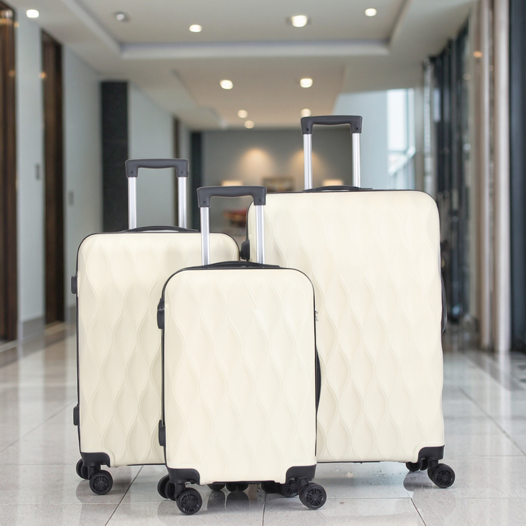 Unisex Ultra-Lightweight Travel Luggage Suitcase Set 360° Smooth Wheels Easy Carry Durable Suitcases for Smooth Travel