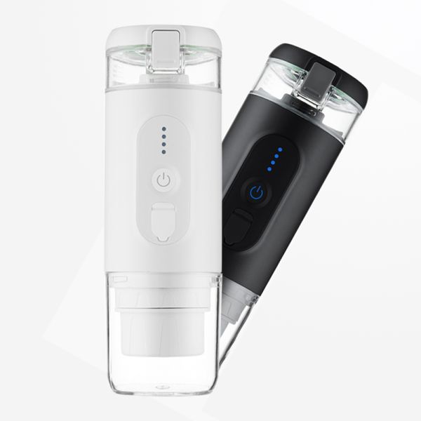 Máquina de café portátil de acero inoxidable USB para el hogar