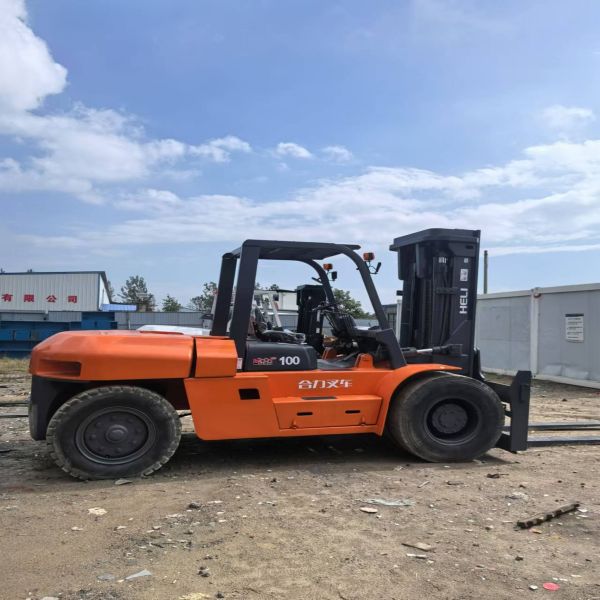 2nd Hand 100 Heli 10 Ton Forklift Tripod Lift For Warehouse