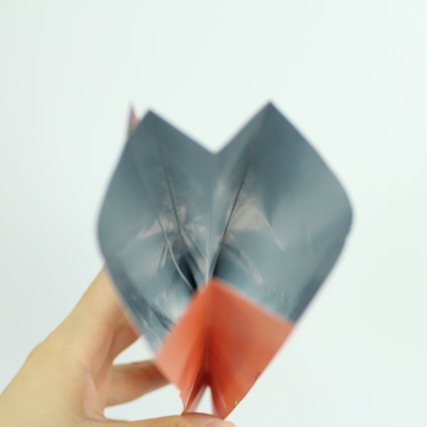 Customized Design Aluminum Foil Snack Packaging Bags Side Gusset