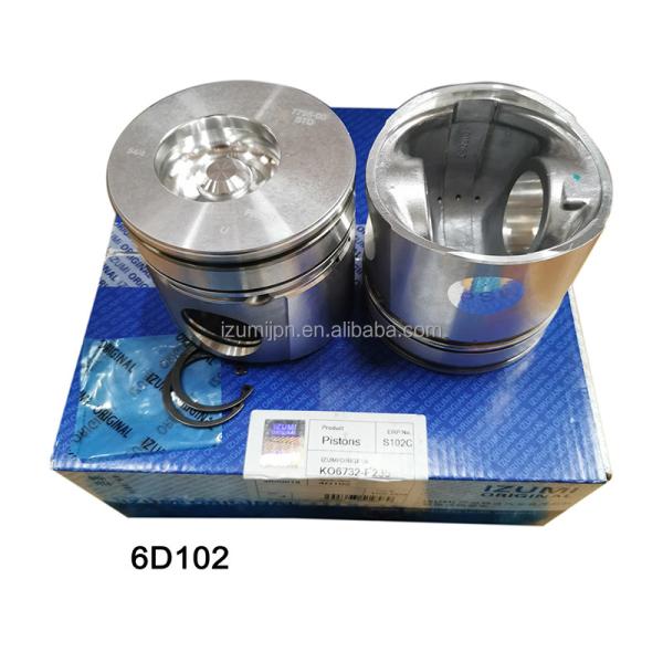 Parties de moteur de pelleteuse 6D102 6BT