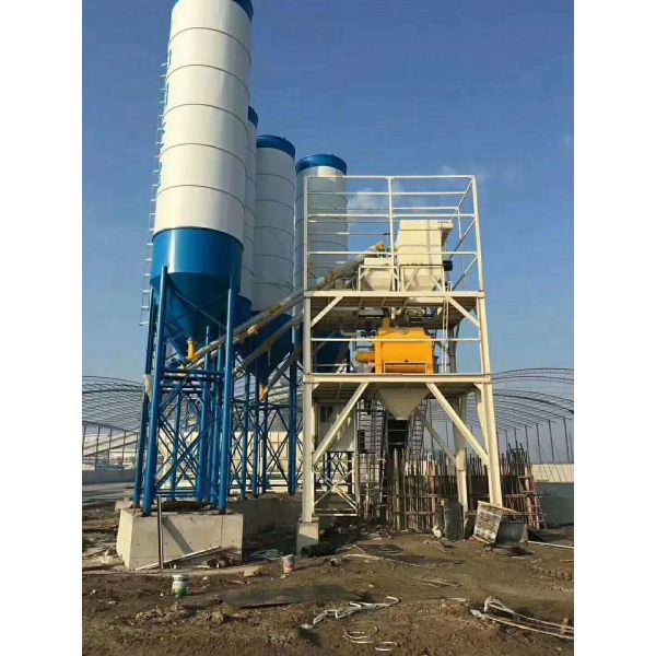 Конкретные оборудования завода цемента смешивая завода с размером 80mm максимальным агрегатным