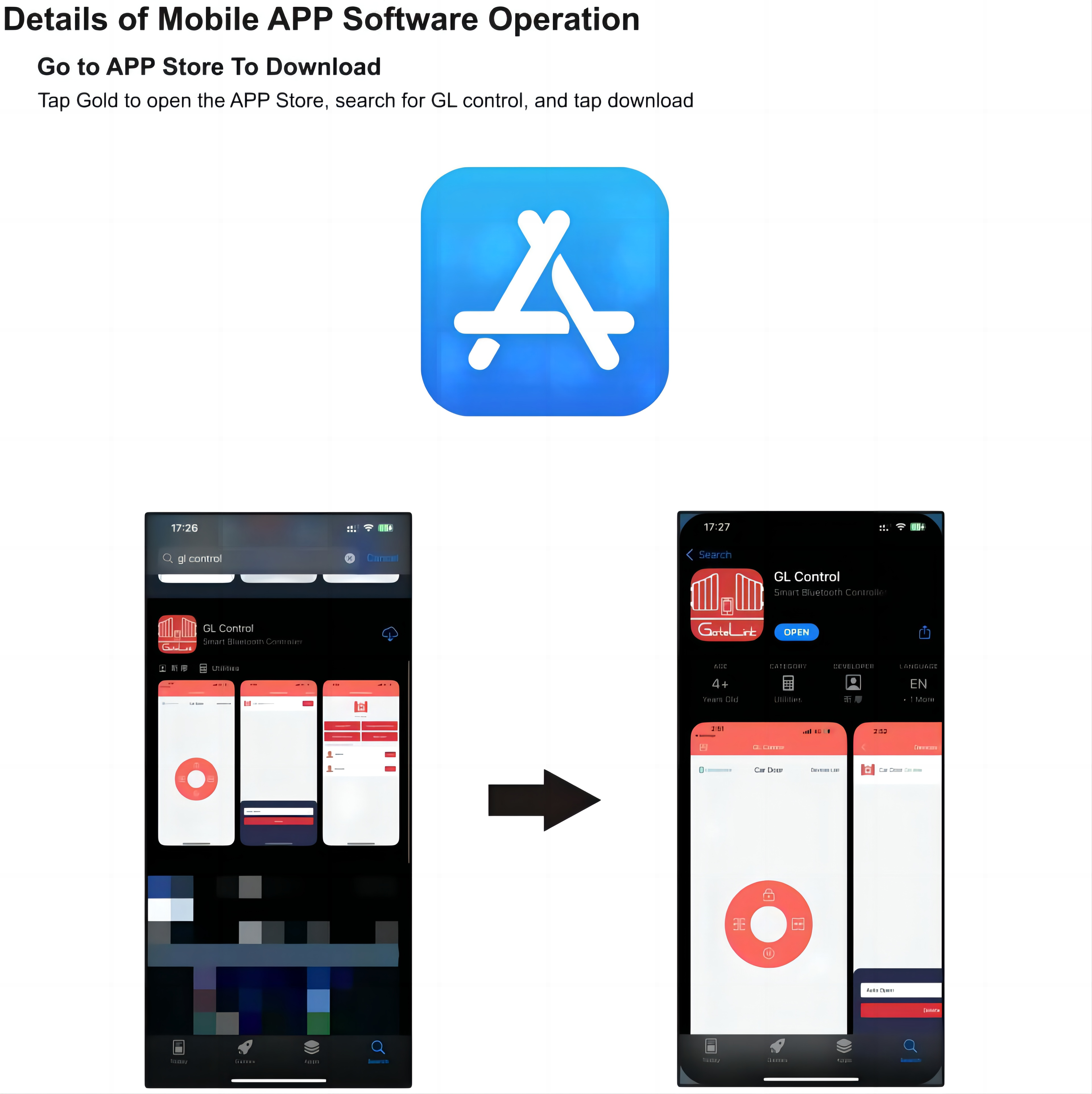 Датчик движения Bluetooth APP для промышленных ворот с распознаванием направления