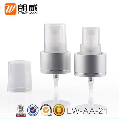 Cosmetic Usage Fine Mist Sprayer , Aluminum 24/410  Fine Mist Paint Sprayer