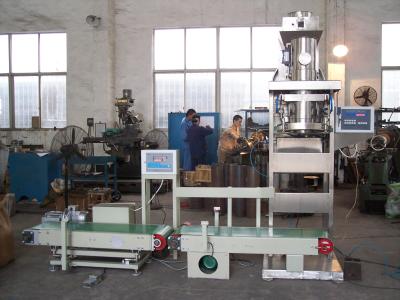 Powder Packing Semi Automatic Bagging Machine Compressed Air 0.4 m3 / Hour
