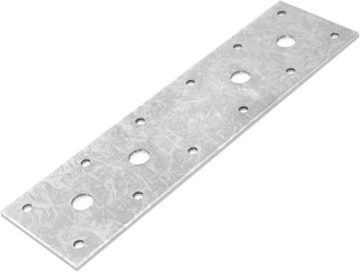 12 Pack Flat Mending Plate Hot Dip Galvanized Steel Corner Brace Repair Fixing