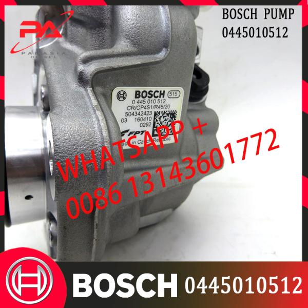 Conjunto de bomba de combustível comum 0445010512 do motor diesel de bomba de combustível JMC do trilho de BOSCH CP4