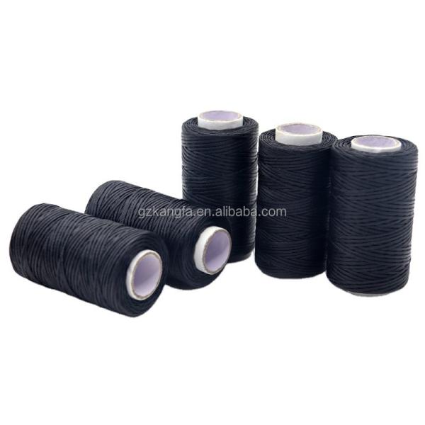 150D 1mm Yarn Count Polyester Waxed Thread Cord for DIY Crafts and Sewing Supplies