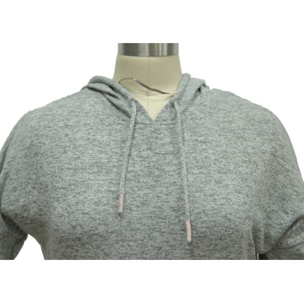 Long Sleeves Knitted Ladies Loungewear Sets With Hook Shirt And Long Pants