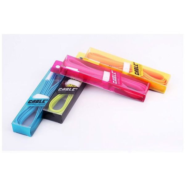 Коробка 14g 16g PVC кабеля Usb IPhone Samsung 1M 3FT упаковывая