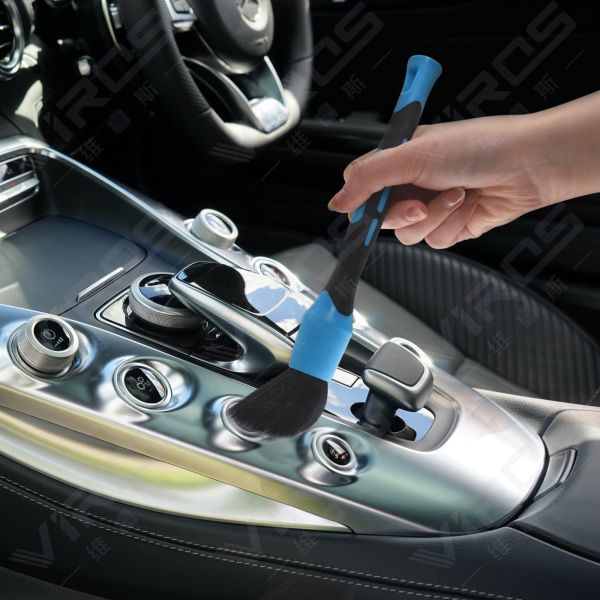 Brush de tapicería de automóviles de microfibra para limpieza interior