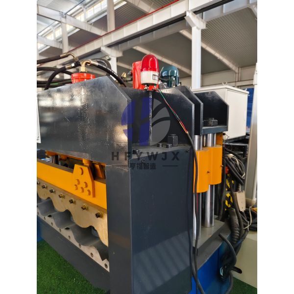 1100 Glazed Tile Roll Forming Machine with PLC Control, 16 Roll Forming Stations, and 11kw Servo Motor for Roof Making