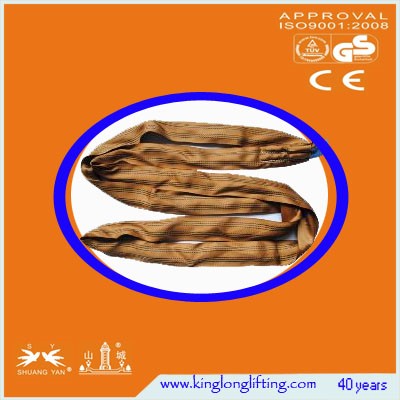 Подъемные стропы нейлона 6 тонн, сверхмощный поднимаясь Веббинг цепей для склада