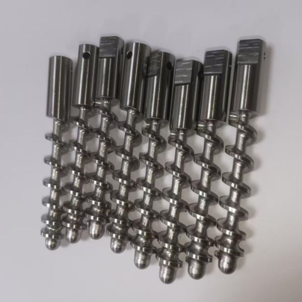 Machining Of 304 Stainless Steel CNC Milling Spiral Groove Drill Hole Opener