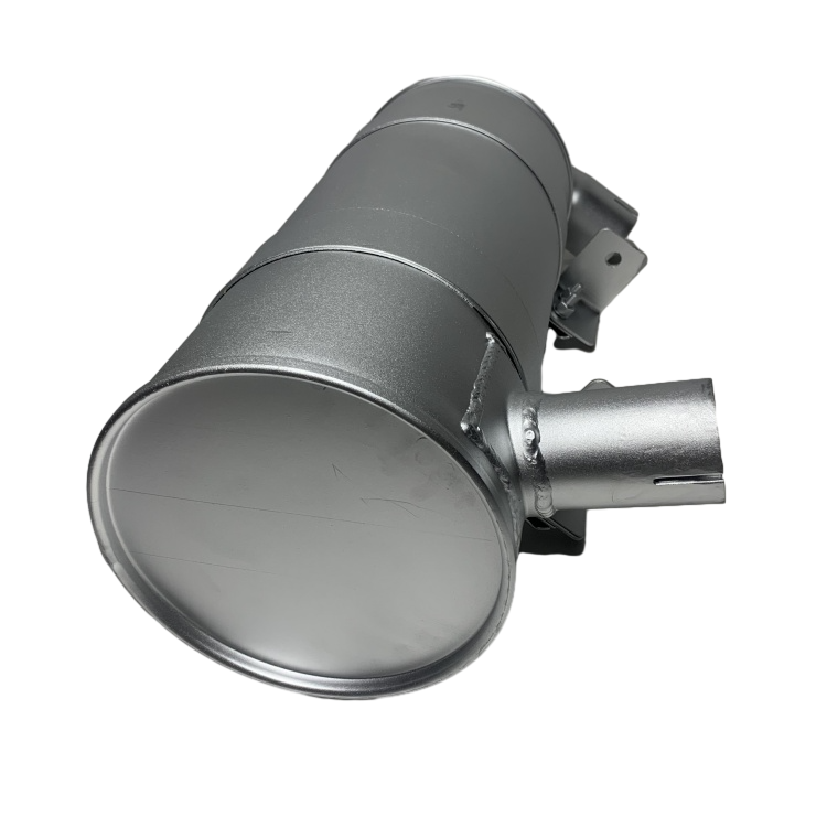 Steel Material Muffler 7.6 KG Weight for CPCD50-100 Forklift Exhaust System Part
