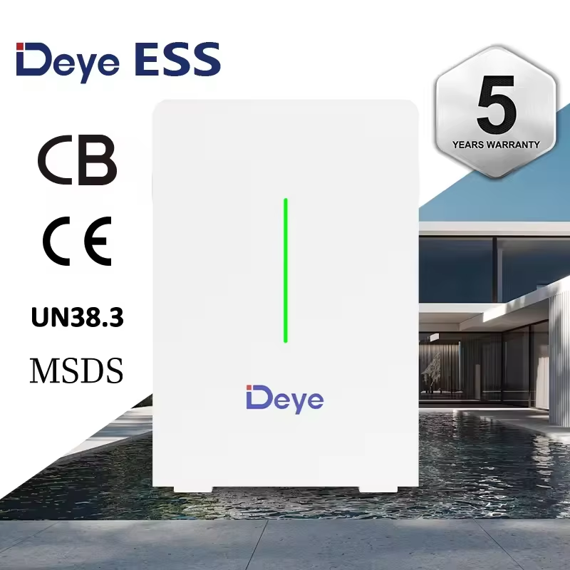 High Efficiency Deye ESS 51.2V 208Ah Solar Battery LV Solar Battery Pack Home Solar System Energy Storage Battery
