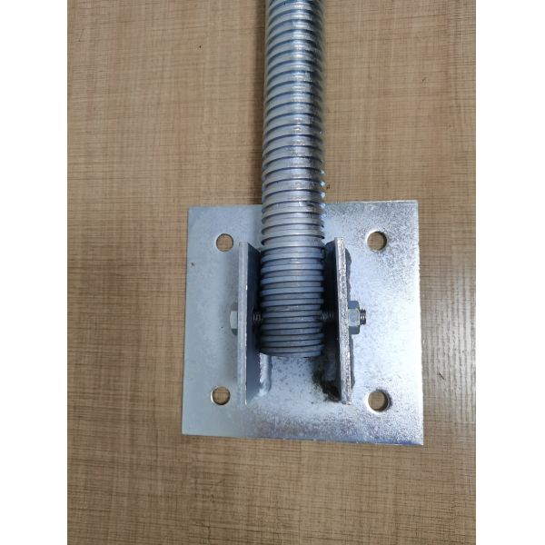 Adjustable Q235 Steel Scaffolding Swivel Screw Jack Base Plate