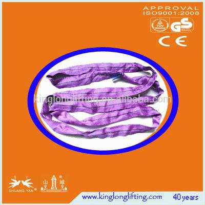 Reinforced Becket Eye Lifting Chain Slings 60mm Width High Strength Light Weight