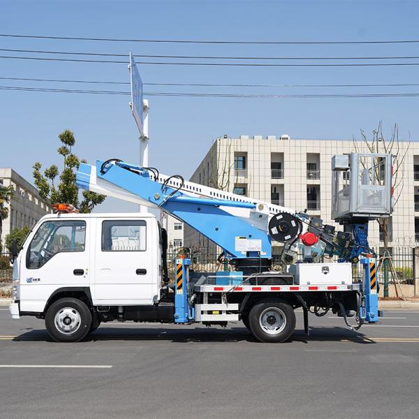 19m 20m Aerial Bucket Truck Mounted High Altitude Aerial Work Platform Truck