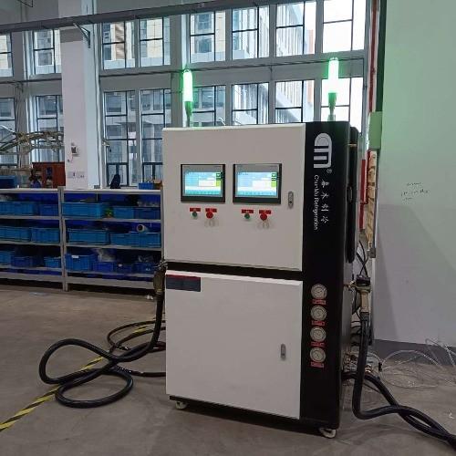 High Speed R600A R32 R290 Freezer Refrigerator Refrigerant Gas Charging Machine Recharge Equipment Charging Station For Dual System Both Two Refrigerants
