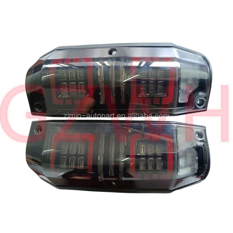 Хромированный светофор автомобильного тормоза Toyota Tail Light For LC7 Series