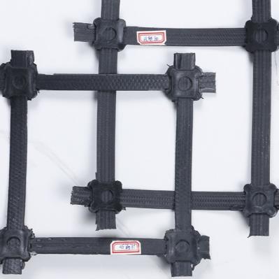 O fio de aço de grande resistência reforçou o Hdpe Combi Geogrid plástico para o reforço e a construção da estrada