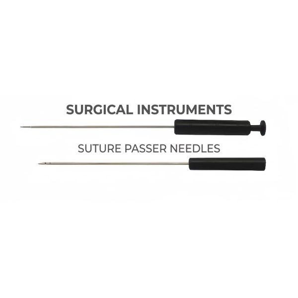 Precision Laparoscopic Suture Passer Advanced Port Site Fascial Closure Forceps