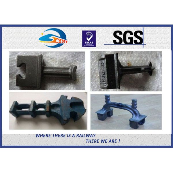 Фиксирование черноты окиси зажима рельса плеча рельса томительно-тягучего утюга эластичной перлитового