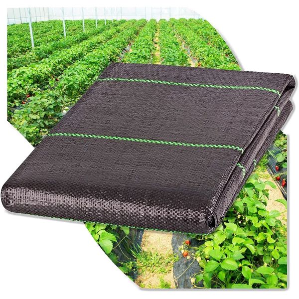 Garden Weedmat Agriculture Ground Cover Landscape Fabric Telo Pacciamatura Plastic Mulch Film Agricultural