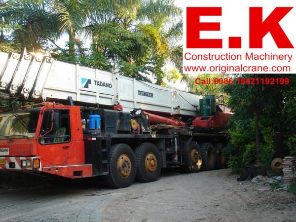 Hydraulic Used Tadano Mobile Crane boom truck crane Japanse Tadano crane 150ton (TG1500E)