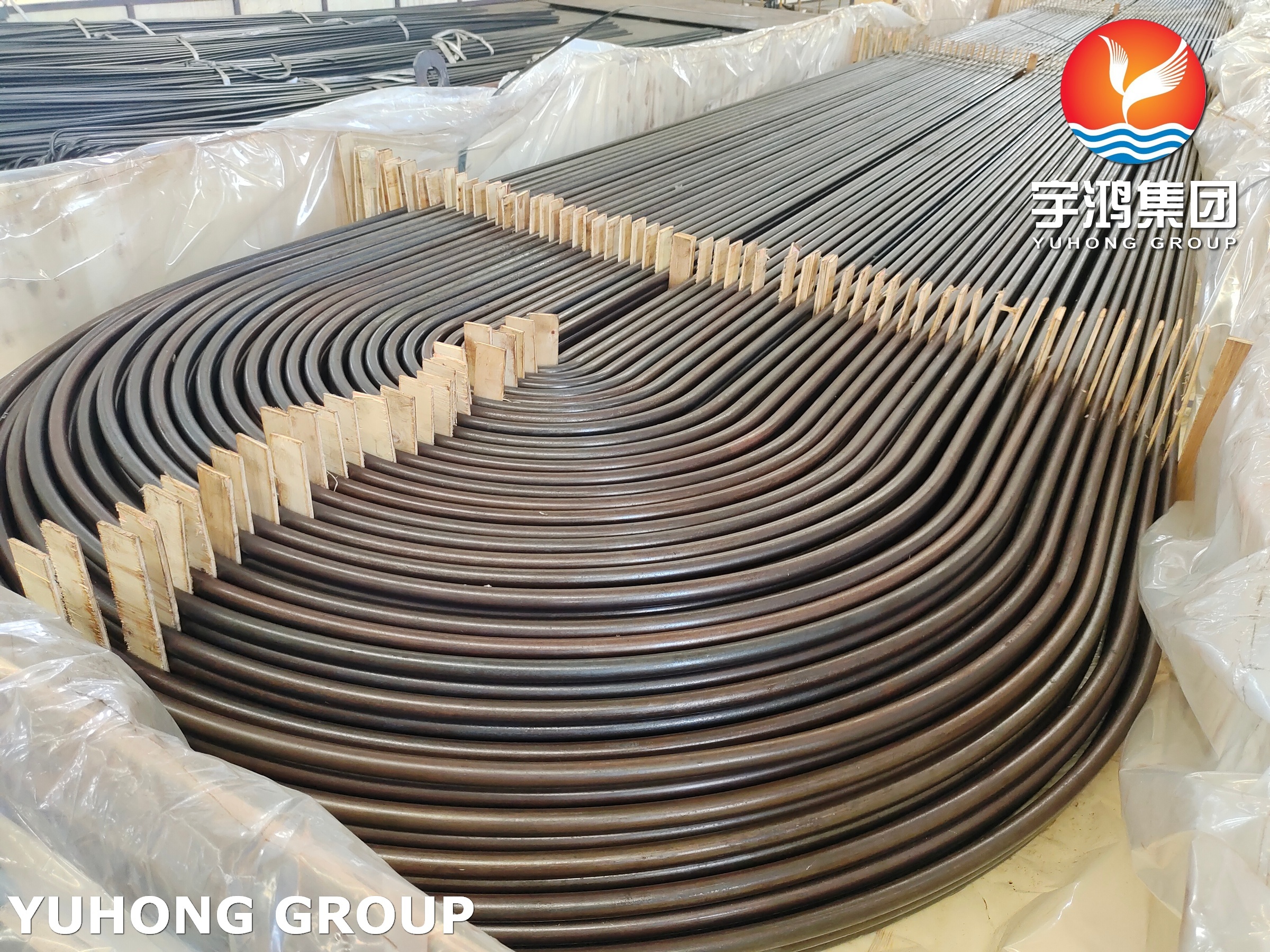 ASME SA179 U-Bend Seamless Cold-Drawn Low-Carbon Steel Tubes for Heat Exchangers and Condensers