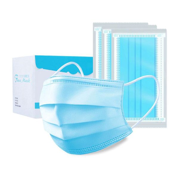 Soft Breathable Medical Face Mask 3 Ply Coronavirus Disposable Protective